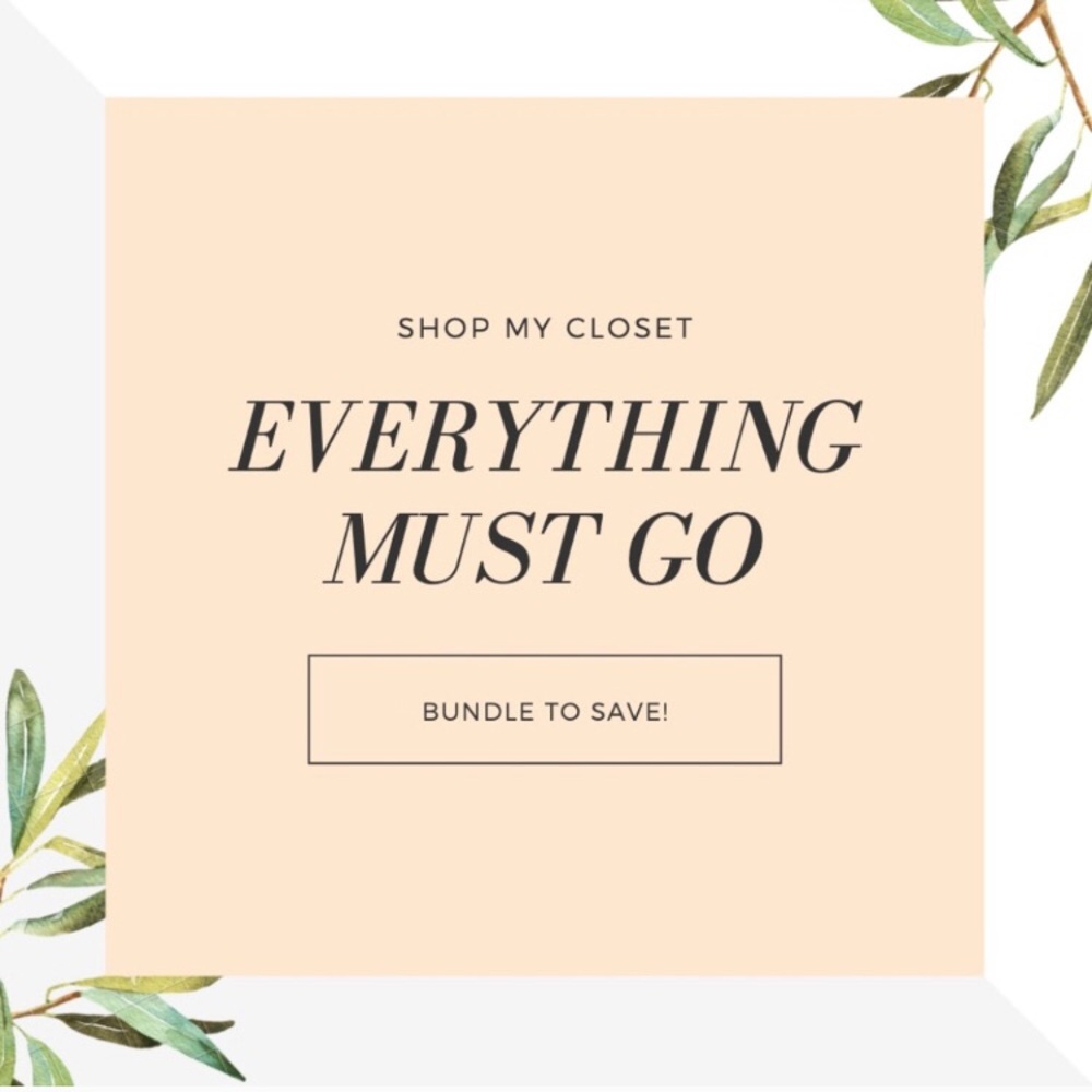 Moving Sale! Everything Must Go! Bundle & Save!